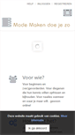 Mobile Screenshot of modemakendoejezo.nl